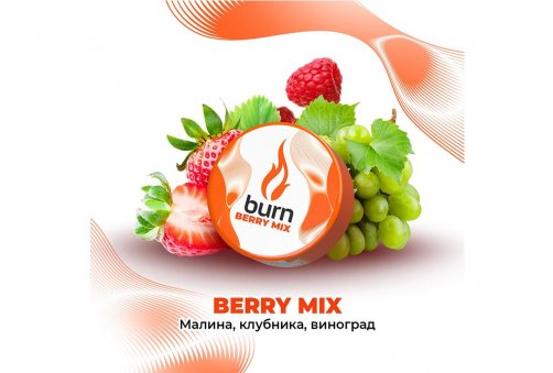 Burn - Berry Mix (Малина, Клубника, Виноград) 25g