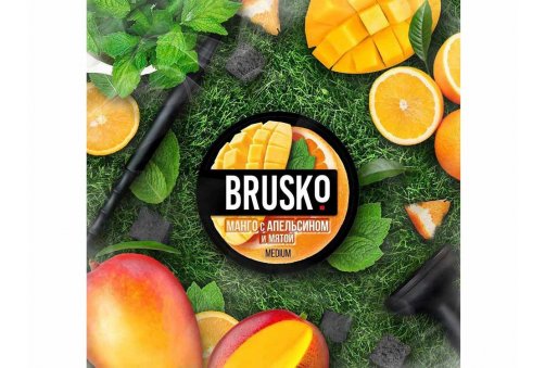 Brusko - Манго Апельсин Мята 50g