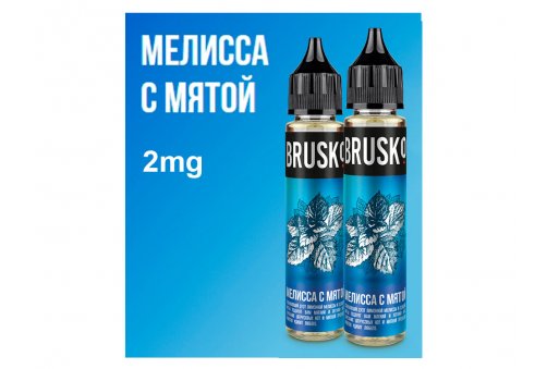 Brusko Salt - Мелисса с Мятой 30 мл/2мг