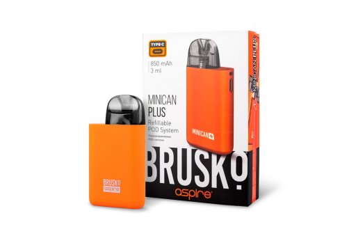 ЭС Brusko Minican Plus, 850 mAh, Orange