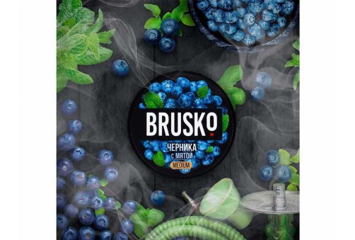 Brusko - Черника с Мятой 50g