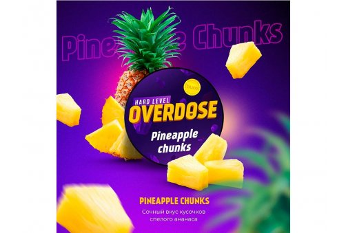 Overdose - Pineapple Chunks 200g