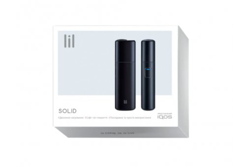 Iqos Lil Solid Black фото 2