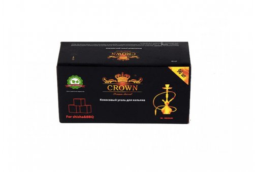 Уголь Crown 96шт 1кг