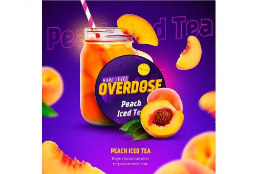 Overdose - Peach Iced Tea (Персиковый Чай) 25g