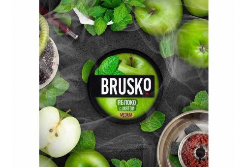 Brusko - Яблоко с Мятой 50g