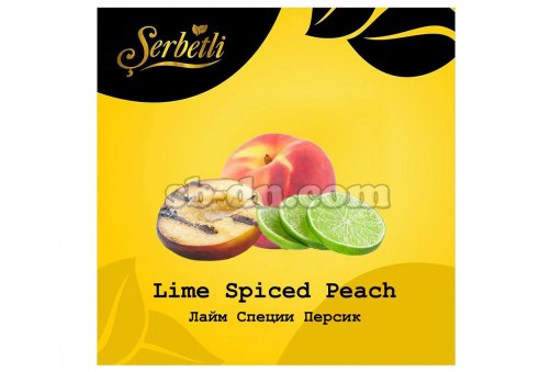 Serbetli Лайм Специи Персик (Lime Spiced Peach) 50г